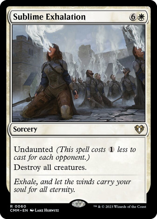 Sublime Exhalation [Commander Masters] (60)