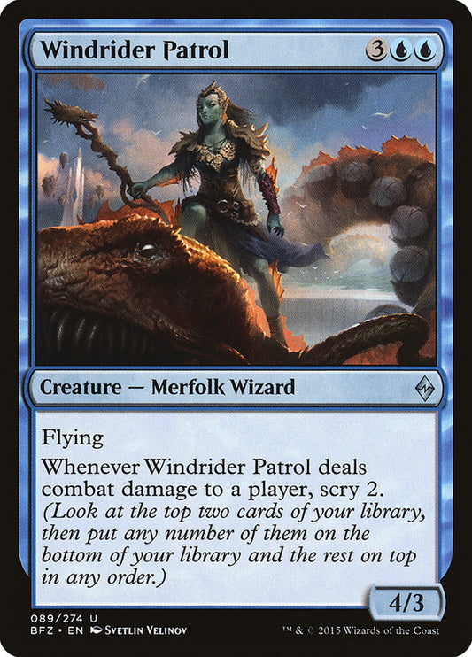 Windrider Patrol [Battle for Zendikar] (89)