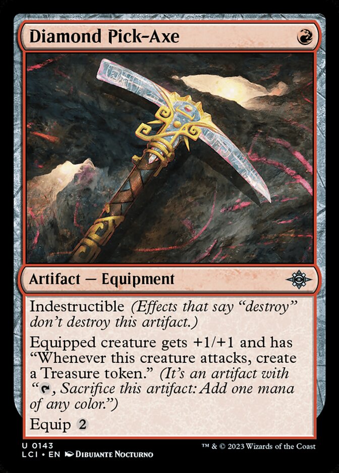 Diamond Pick-Axe [The Lost Caverns of Ixalan] (143)