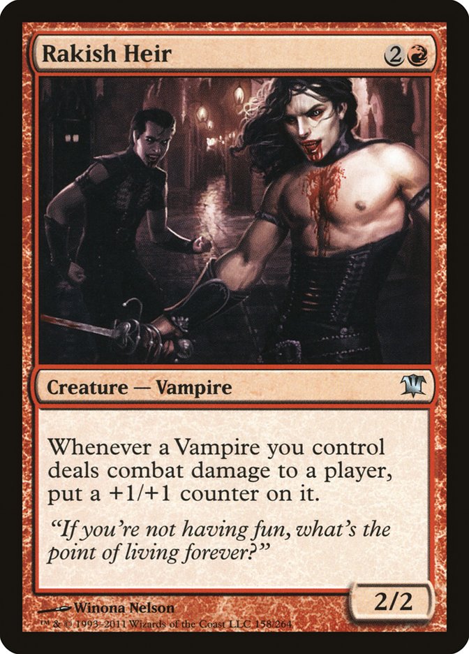 Rakish Heir [Innistrad] (158)