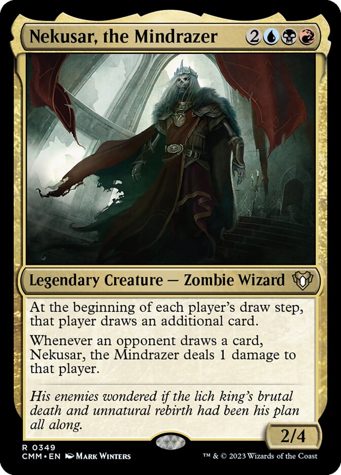 Nekusar, the Mindrazer [Commander Masters] (349)