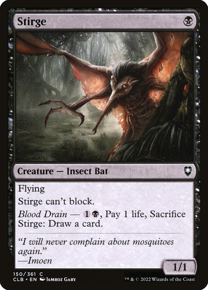 Stirge [Commander Legends: Battle for Baldur's Gate] (150)