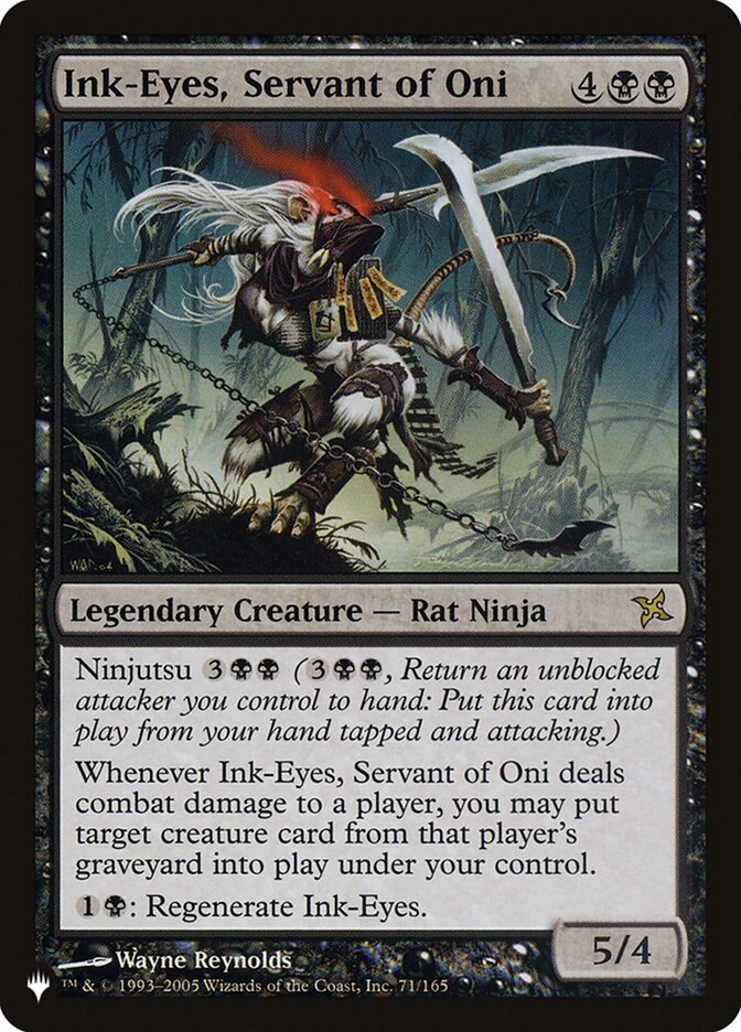 Ink-Eyes, Servant of Oni [The List] (BOK-71)