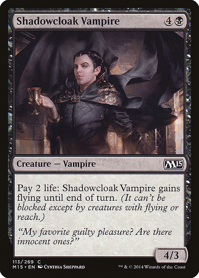 Shadowcloak Vampire [Magic 2015] (113)