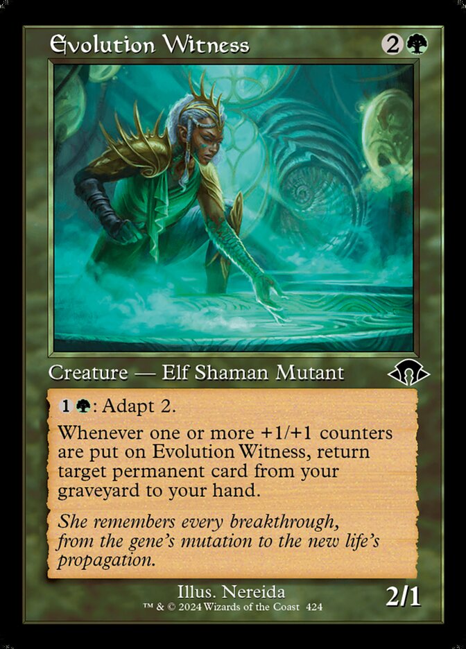 Evolution Witness [Modern Horizons 3] (424)