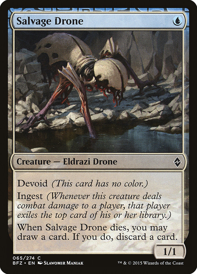 Salvage Drone [Battle for Zendikar] (65)