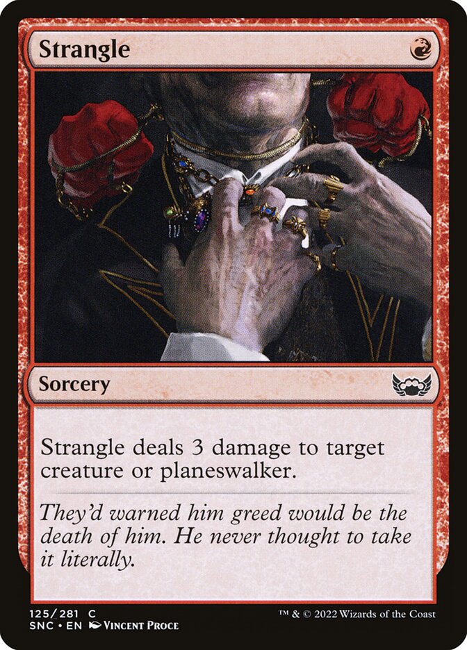 Strangle [Streets of New Capenna] (125)