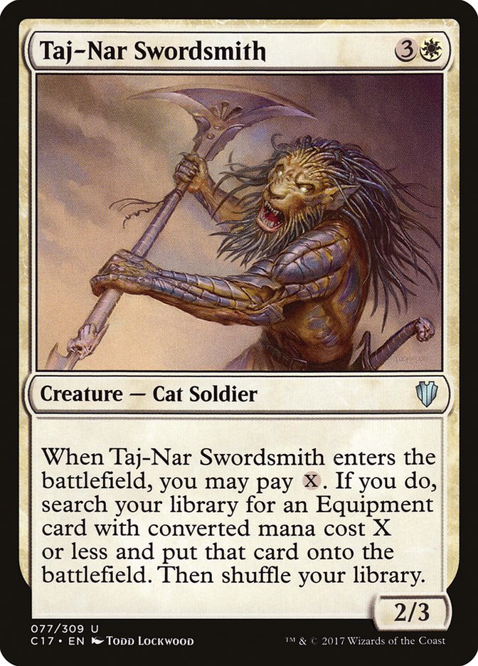 Taj-Nar Swordsmith [Commander 2017] (77)