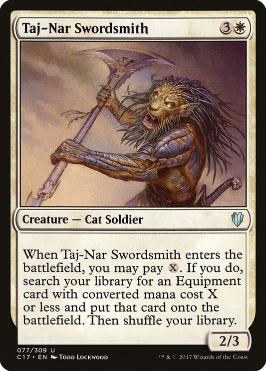 Taj-Nar Swordsmith [Commander 2017] (77)