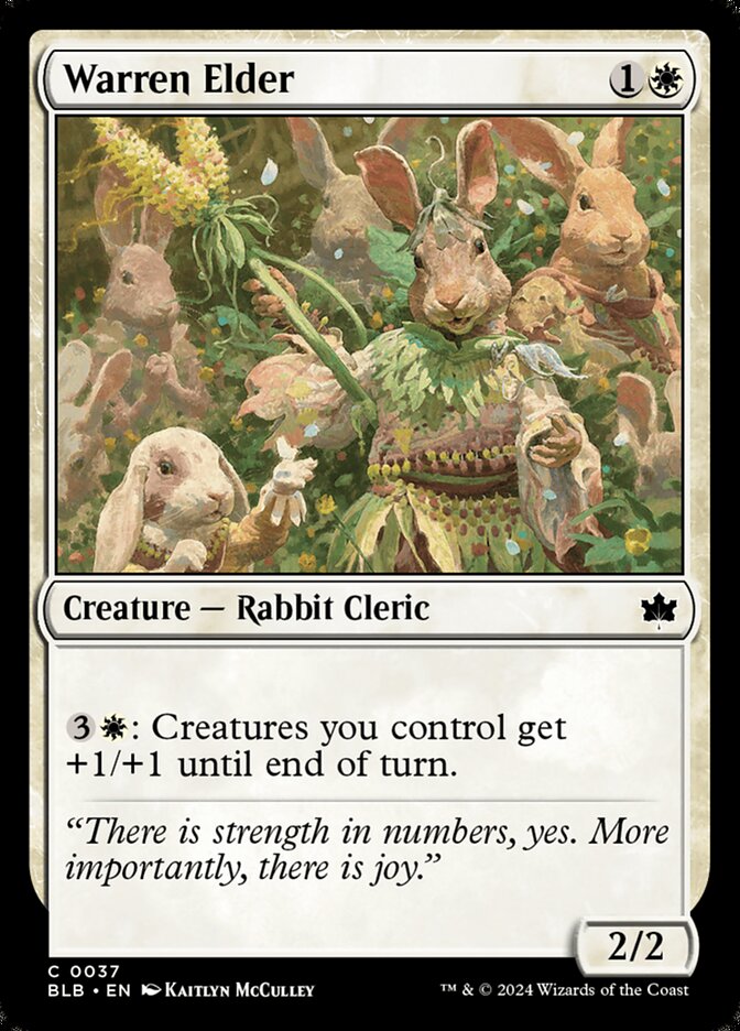 Warren Elder [Bloomburrow] (37)