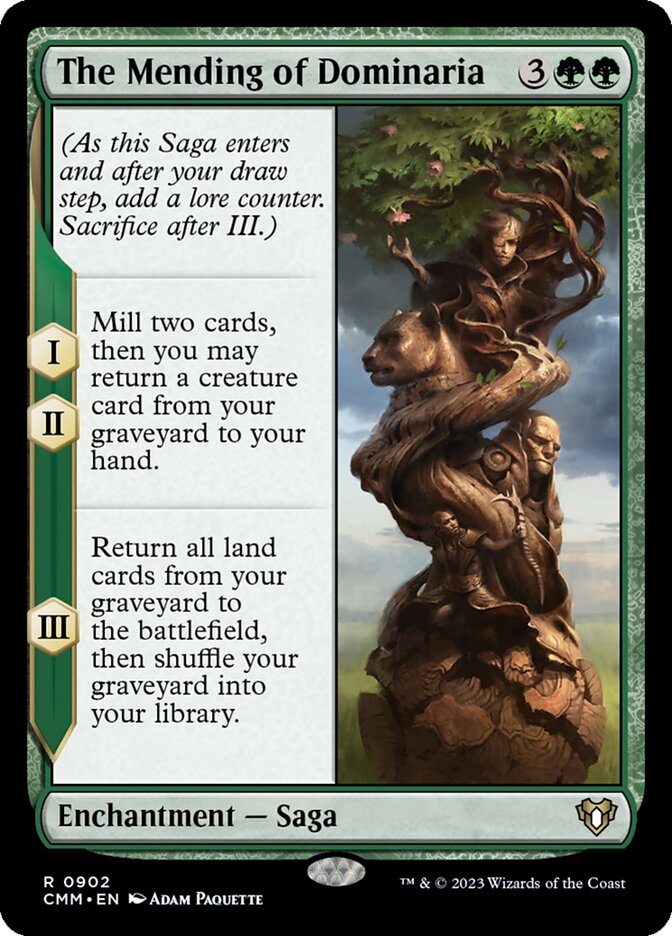 The Mending of Dominaria [Commander Masters] (902)