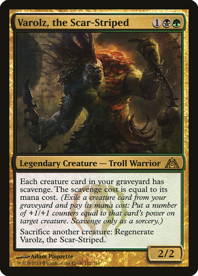 Varolz, the Scar-Striped [Dragon's Maze] (112)
