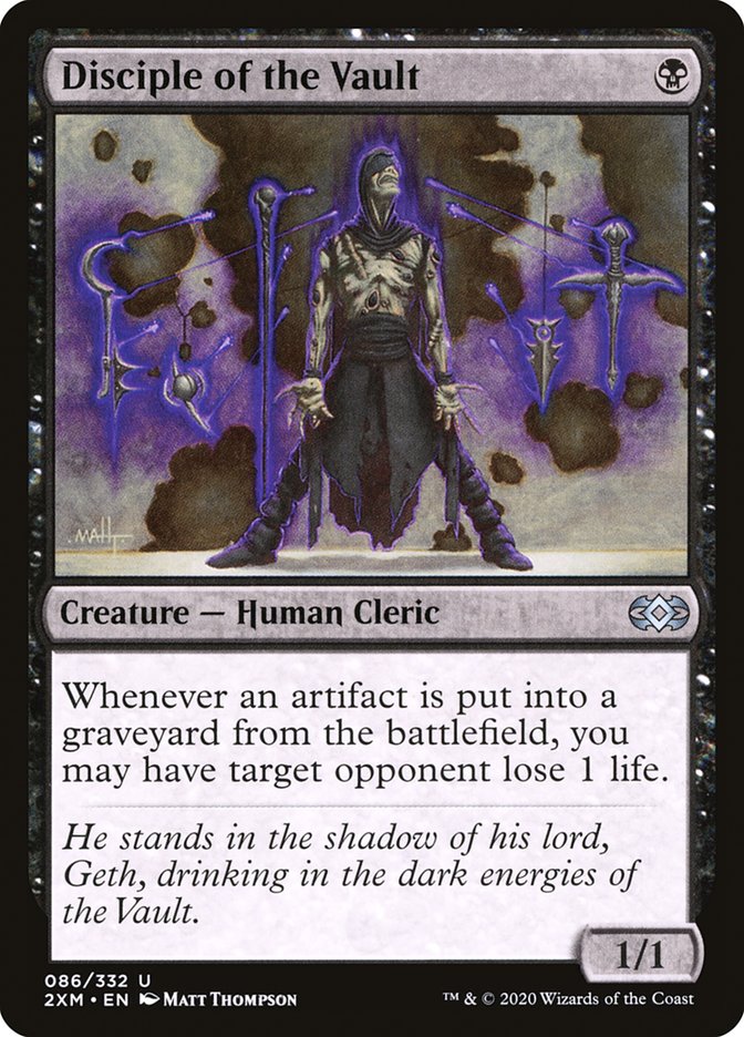 Disciple of the Vault [Double Masters] (86)