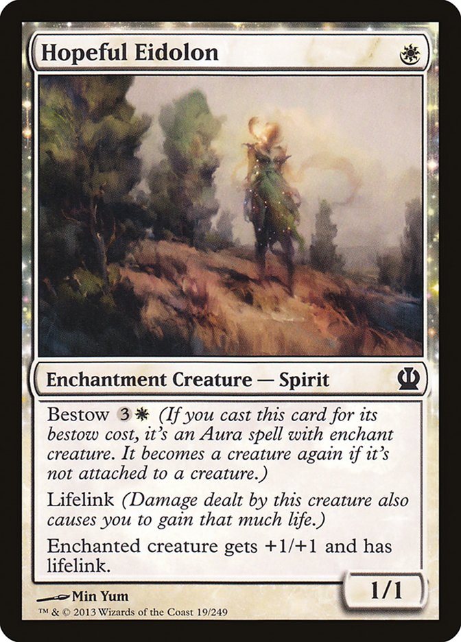 Hopeful Eidolon [Theros] (19)