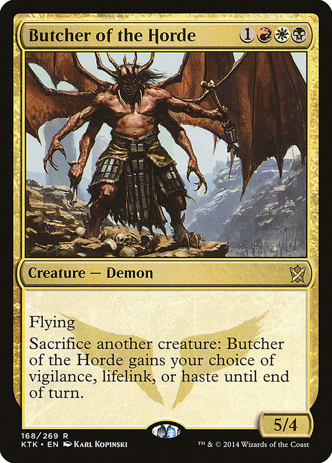 Butcher of the Horde [Khans of Tarkir] (168)