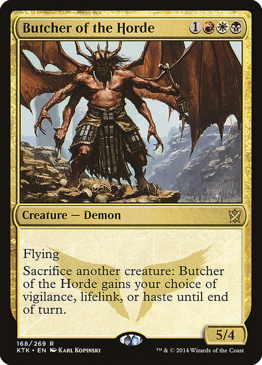 Butcher of the Horde [Khans of Tarkir] (168)