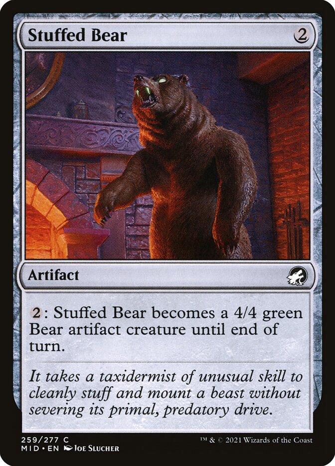Stuffed Bear [Innistrad: Midnight Hunt] (259)