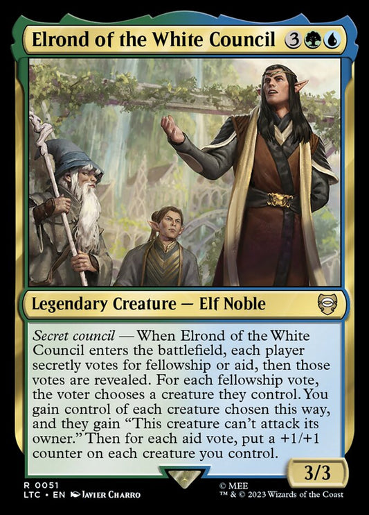 Elrond of the White Council [Tales of Middle-earth Commander] (51)