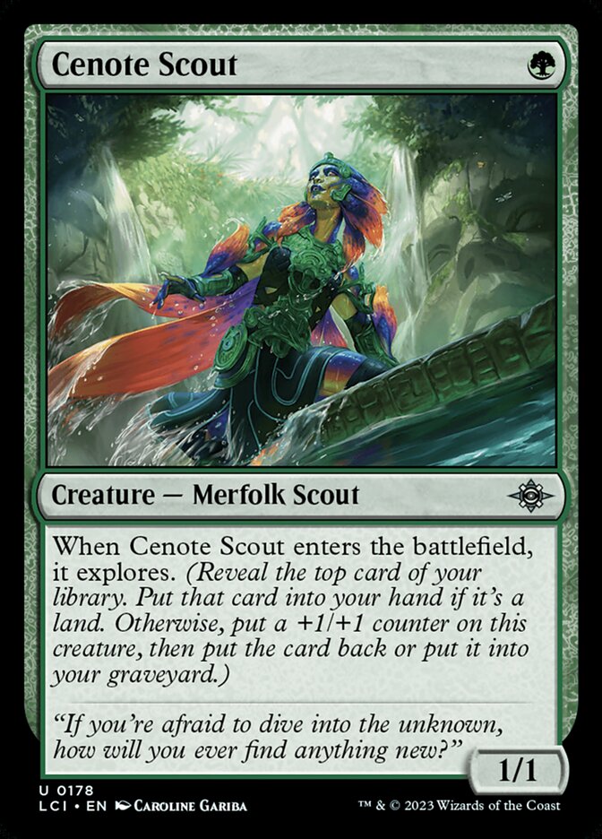 Cenote Scout [The Lost Caverns of Ixalan] (178)