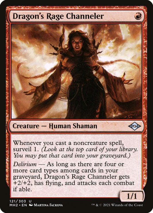 Dragon's Rage Channeler [Modern Horizons 2] (121)