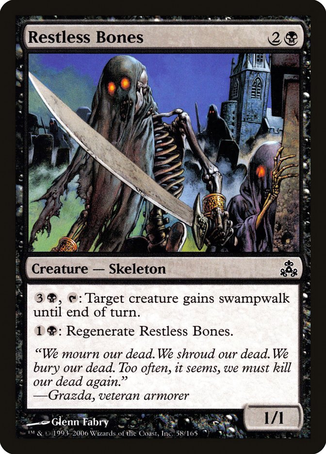 Restless Bones [Guildpact] (58)