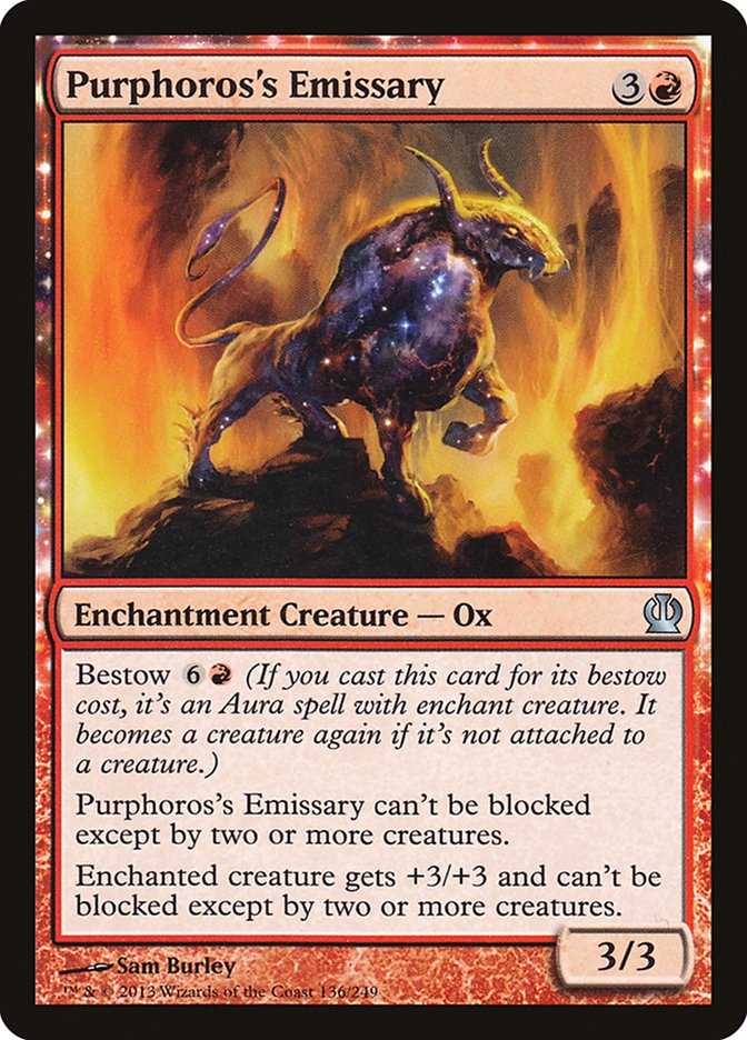 Purphoros's Emissary [Theros] (136)