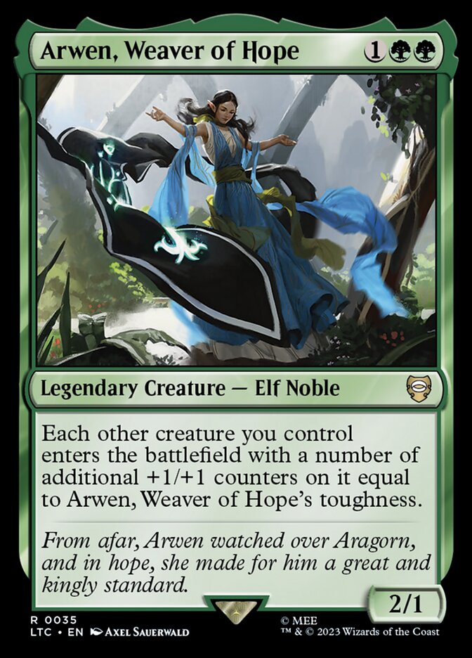 Arwen, Weaver of Hope [Tales of Middle-earth Commander] (35)