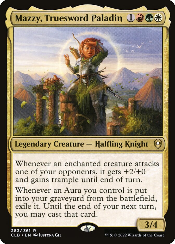 Mazzy, Truesword Paladin [Commander Legends: Battle for Baldur's Gate] (283)