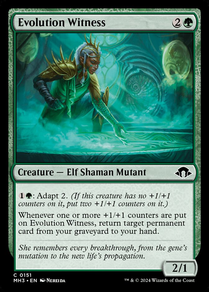 Evolution Witness [Modern Horizons 3] (151)