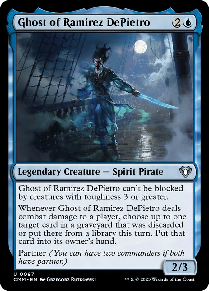 Ghost of Ramirez DePietro [Commander Masters] (97)