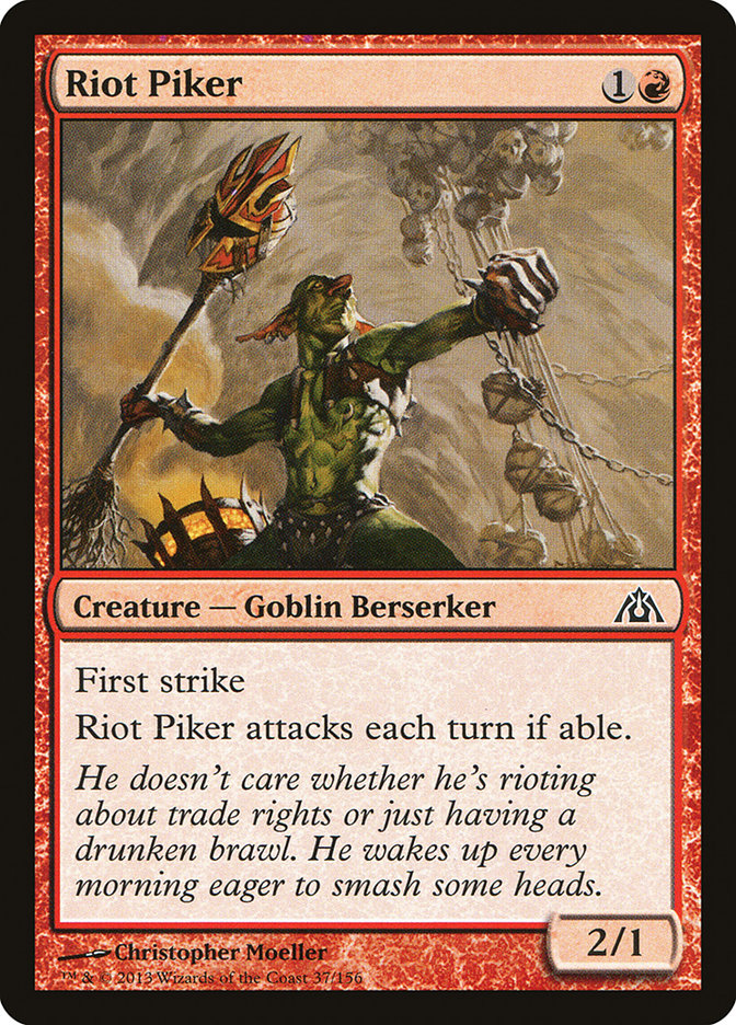 Riot Piker [Dragon's Maze] (37)