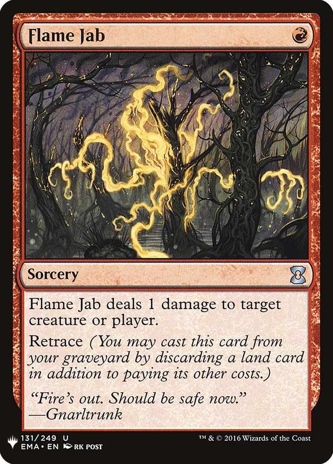 Flame Jab [The List] (EMA-131)