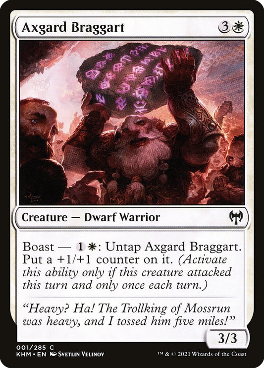 Axgard Braggart [Kaldheim] (1)