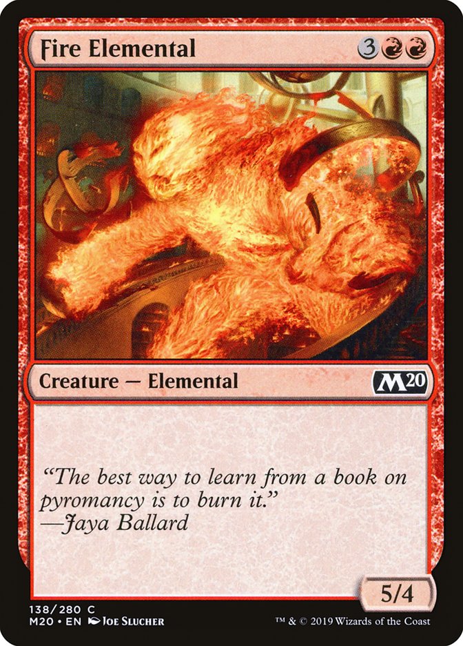 Fire Elemental [Core Set 2020] (138)