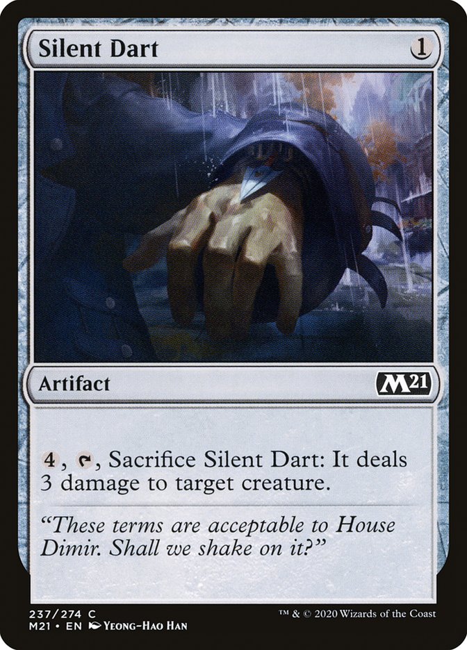 Silent Dart [Core Set 2021] (237)