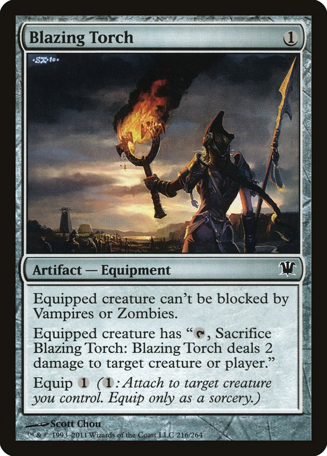 Blazing Torch [Innistrad] (216)