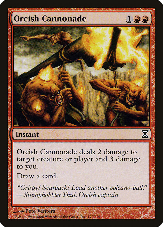 Orcish Cannonade [Time Spiral] (172)