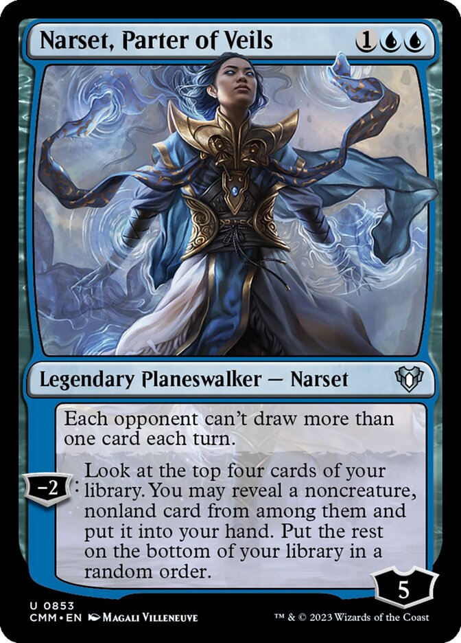 Narset, Parter of Veils [Commander Masters] (853)