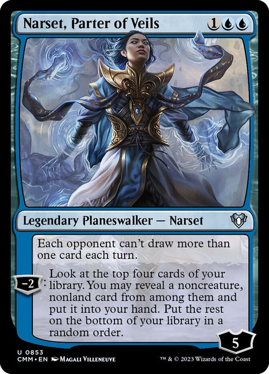 Narset, Parter of Veils [Commander Masters] (853)