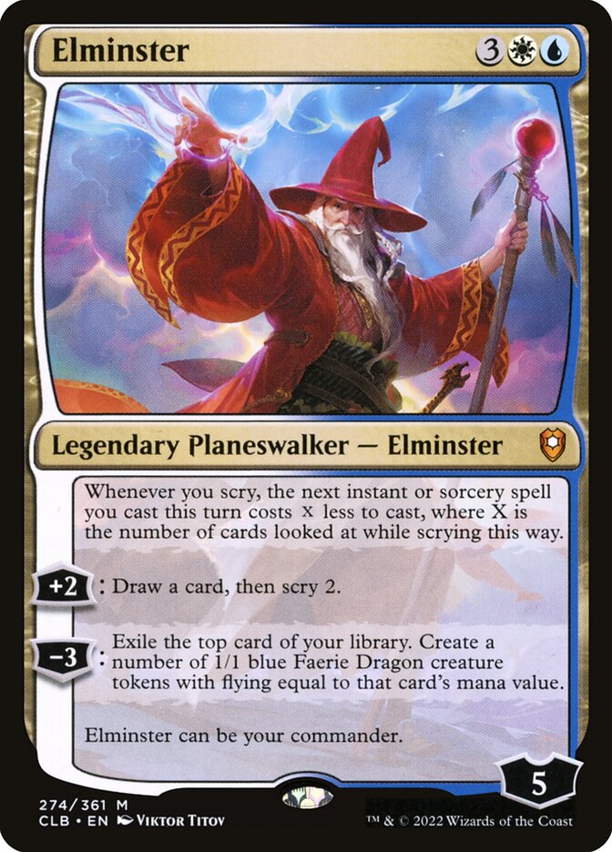 Elminster [Commander Legends: Battle for Baldur's Gate] (274)