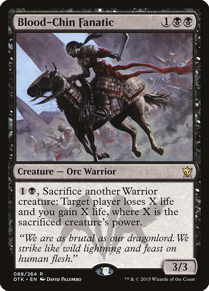 Blood-Chin Fanatic [Dragons of Tarkir] (88)