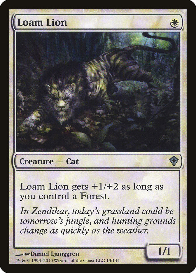 Loam Lion [Worldwake] (13)
