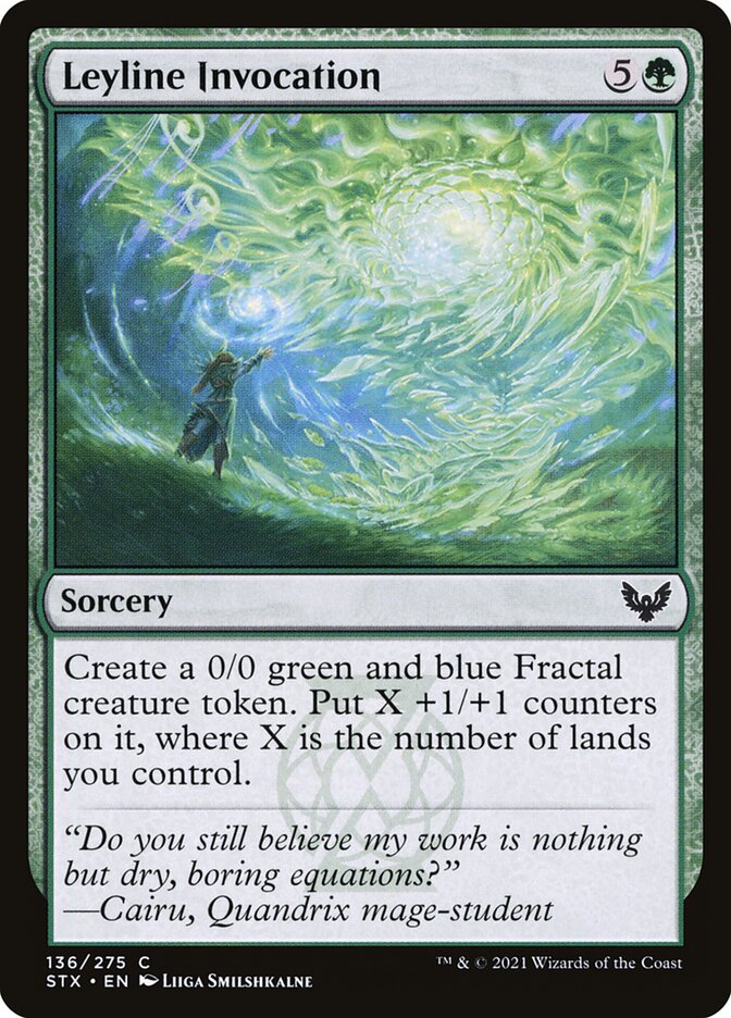 Leyline Invocation [Strixhaven: School of Mages] (136)