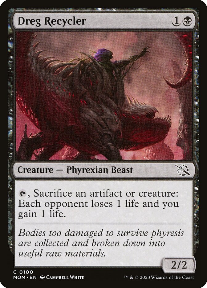 Dreg Recycler [March of the Machine] (100)