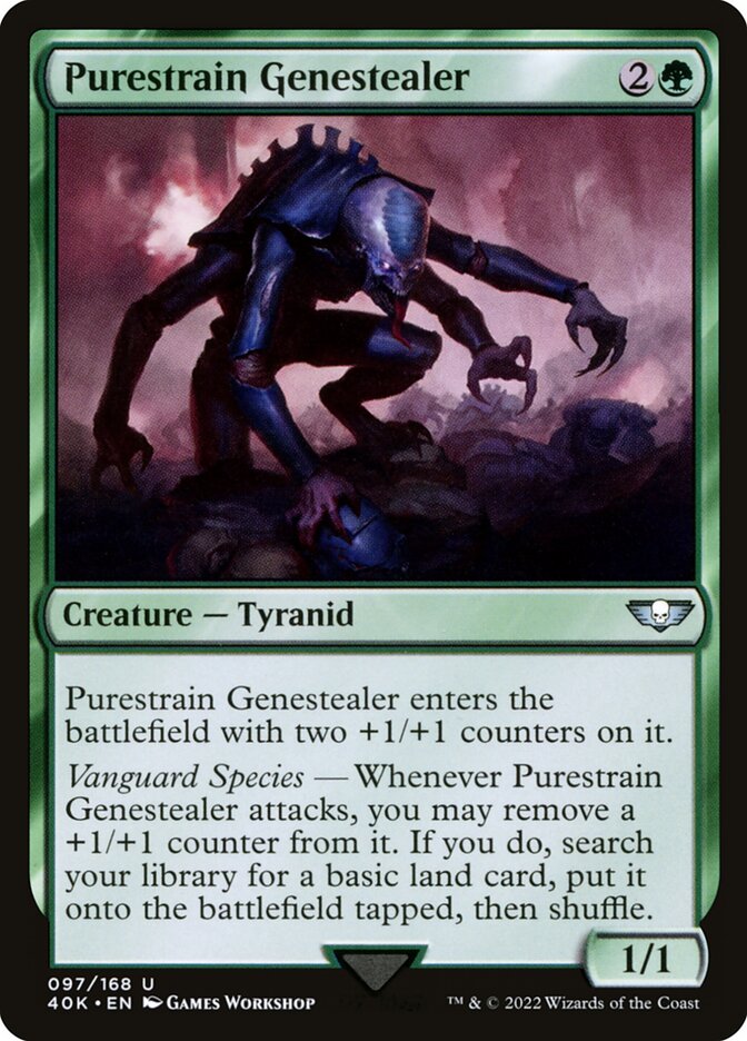 Purestrain Genestealer [Warhammer 40,000 Commander] (97)