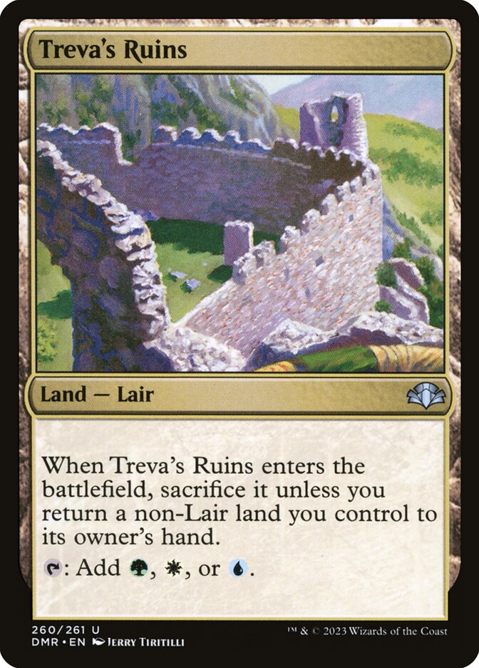 Treva's Ruins [Dominaria Remastered] (260)