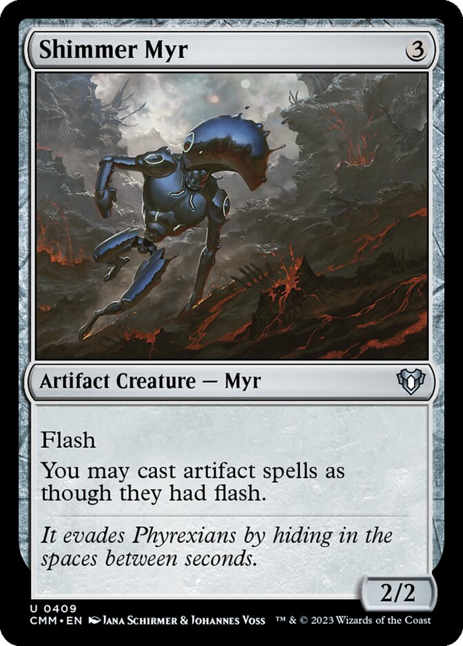 Shimmer Myr [Commander Masters] (409)