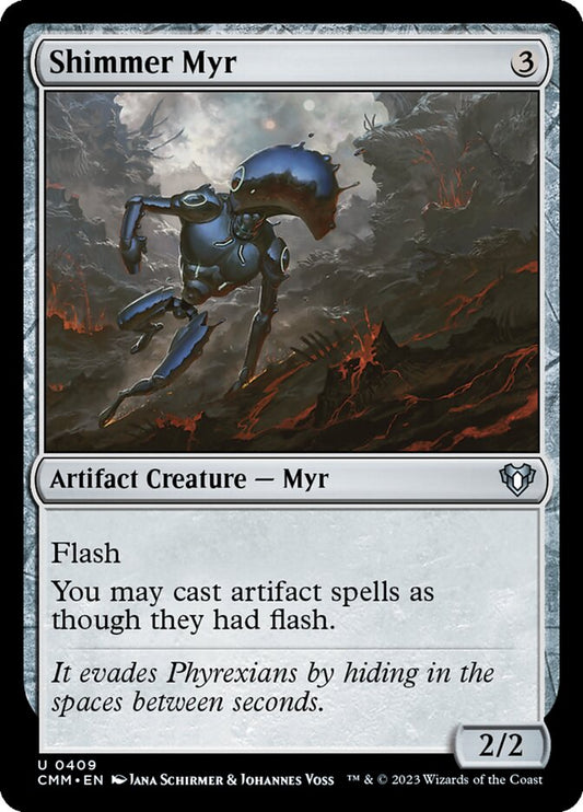 Shimmer Myr [Commander Masters] (409)