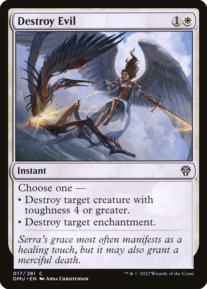 Destroy Evil [Dominaria United] (17)
