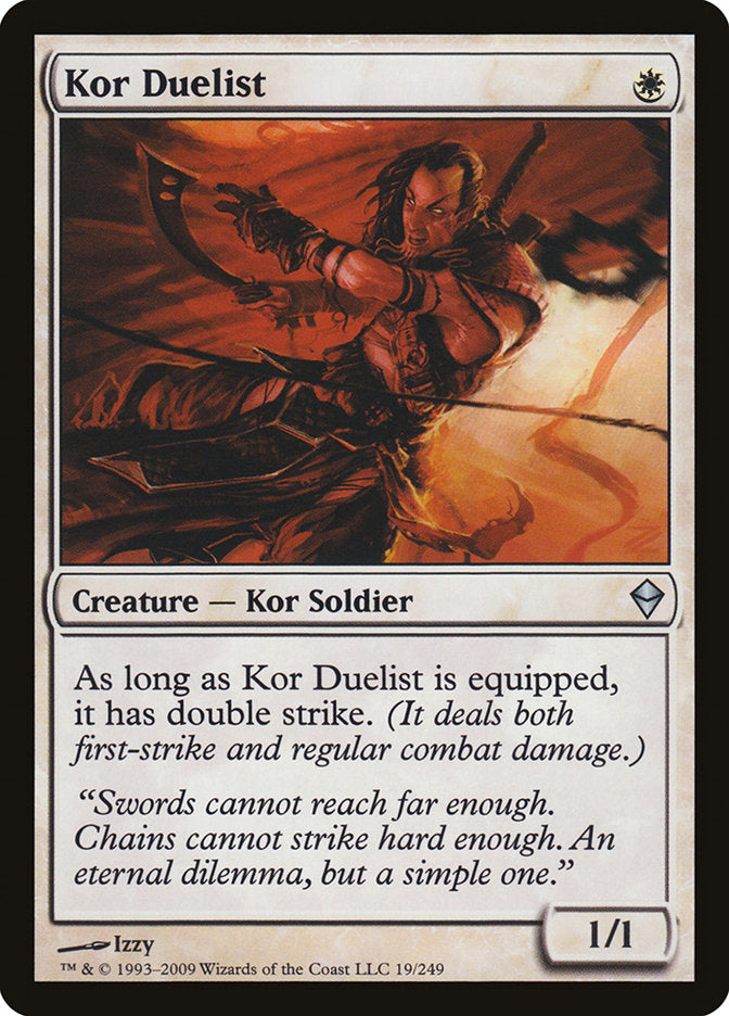 Kor Duelist [Zendikar] (19)